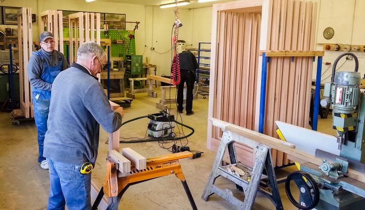 Timber Bi-Folds Workshop